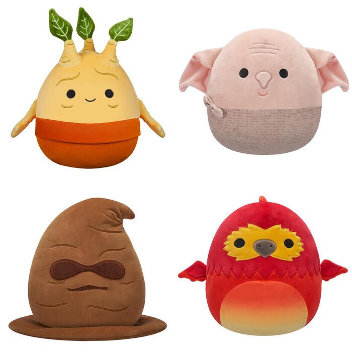 SQUISHMALLOWS HARRY POTTER W3 Plīša rotaļlieta
