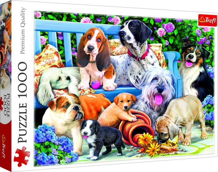 TREFL PUZZLES TREFL Puzle Kucēni, 1000