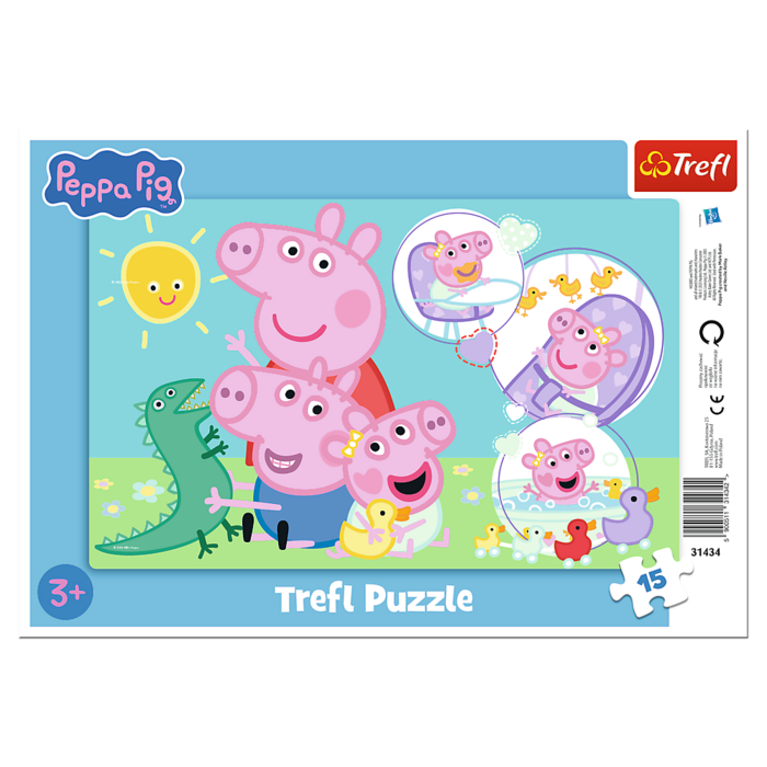 TREFL PEPPA PIG Puzle, 15 gab