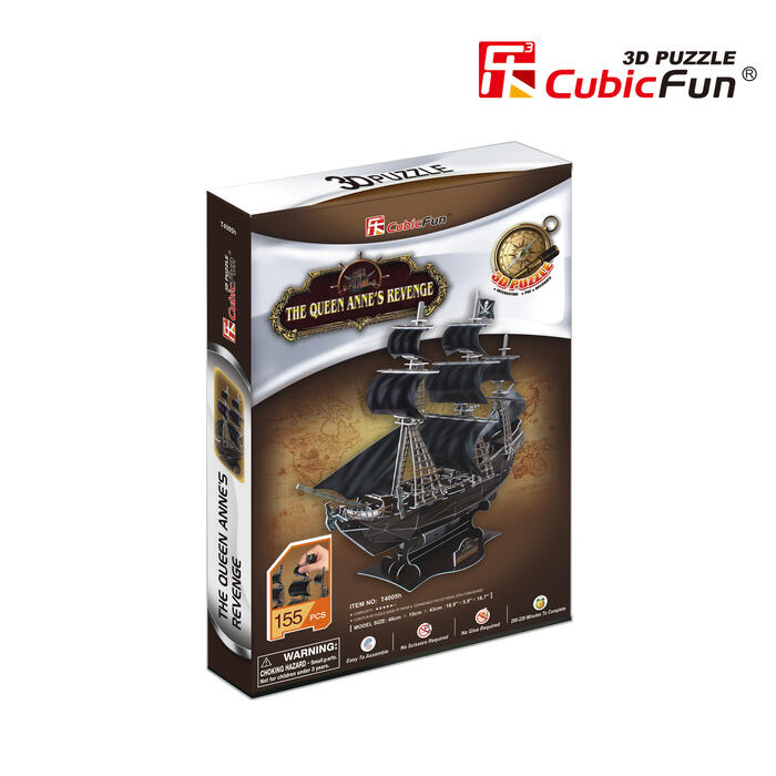 Cubic fun CUBICFUN 3D puzle Pirātu