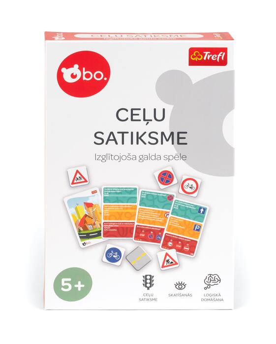 Bo. Izglītojoša galda spēlē "Ceļu