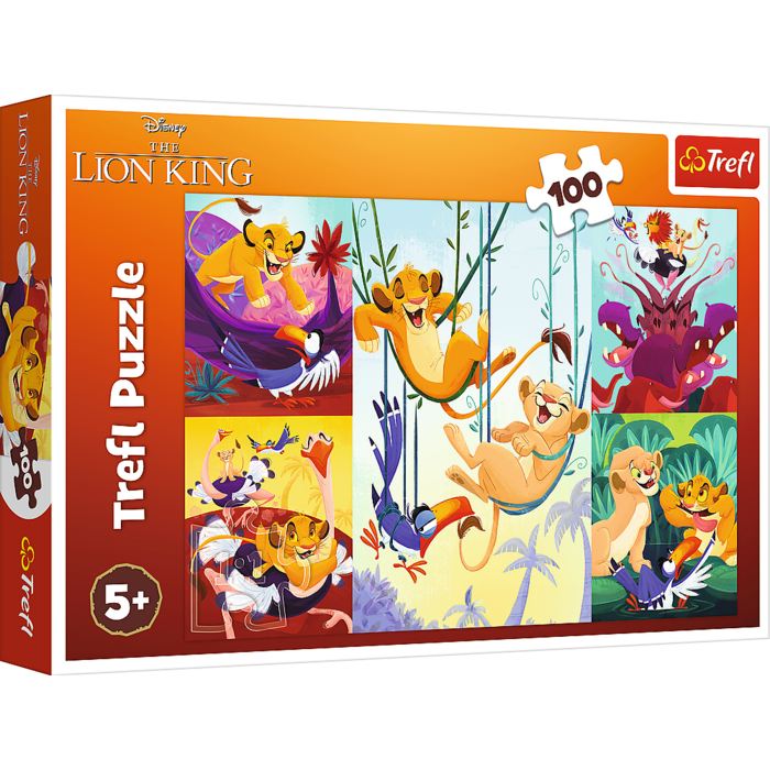 TREFL DISNEY Puzle Karalis Lauva, 100