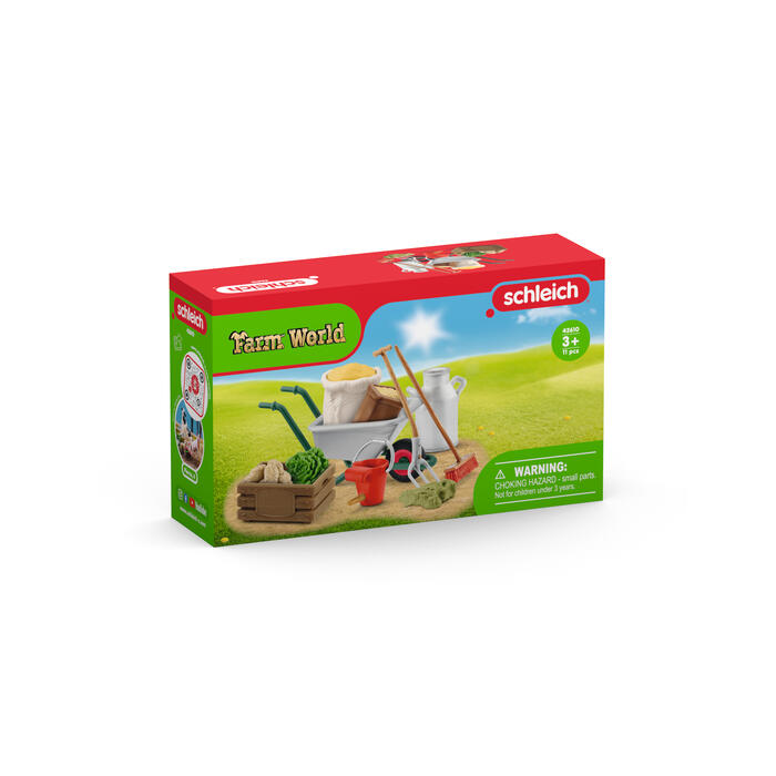 SCHLEICH FARM WORLD Staļļa kopšanas piederumi