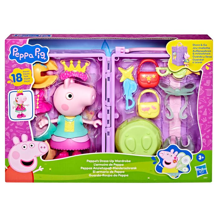PEPPA PIG Rotaļu komplekts Garderobe (G1017)