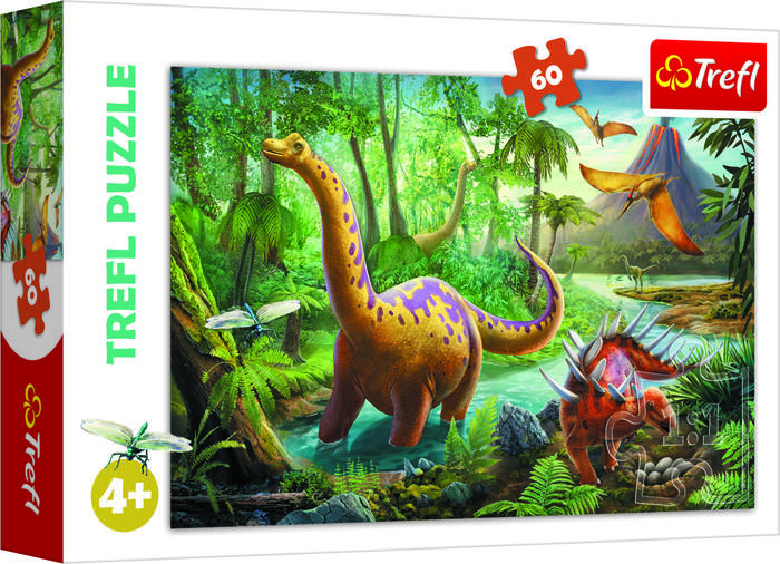 TREFL PUZZLES TREFL Puzle Dinozauri, 60