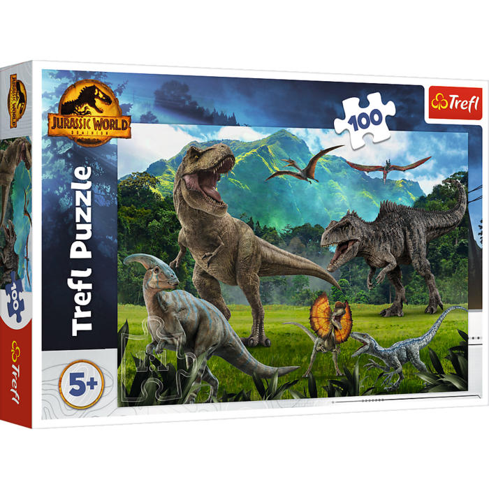 JURASSIC PARK TREFL JURASSIC WORD Puzle