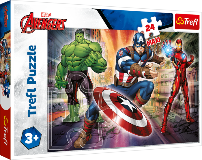 TREFL AVENGERS Puzle Avengers, 24 gab
