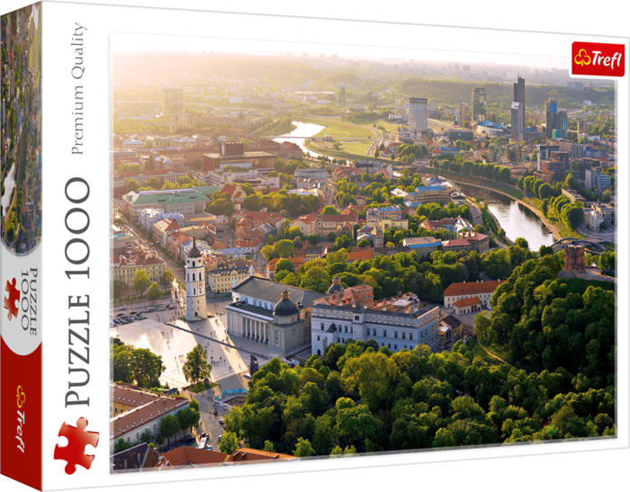 TREFL PUZZLES TREFL Puzle Vilnius, 1000
