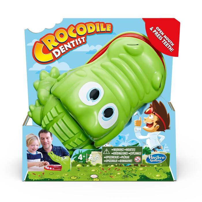 HASBRO GAMING CROCODILE DENTIST Galda spēle