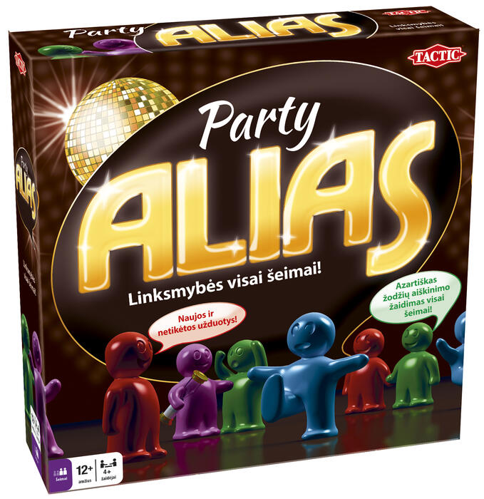 TACTIC Galda spēle Alias Party (Lietuviešu