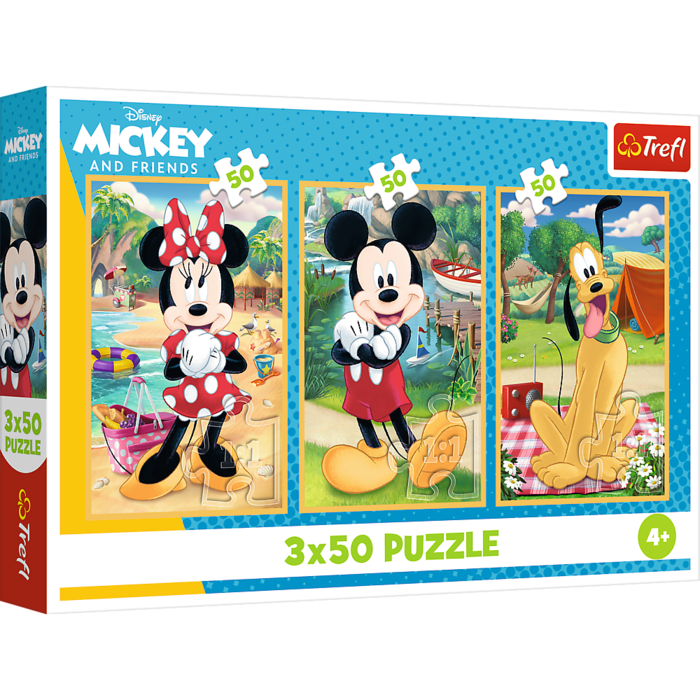 TREFL DISNEY MICKEY MOUSE Pužļu komplekts