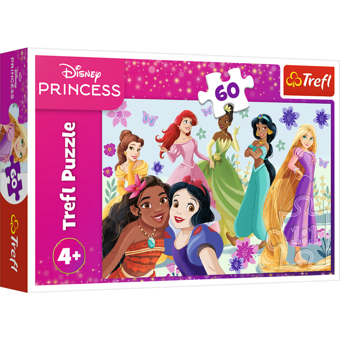 TREFL DISNEY PRINCESS Puzle Princeses, 60