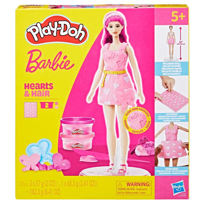 PLAY-DOH BARBIE Rotaļu komplekts Hearts And