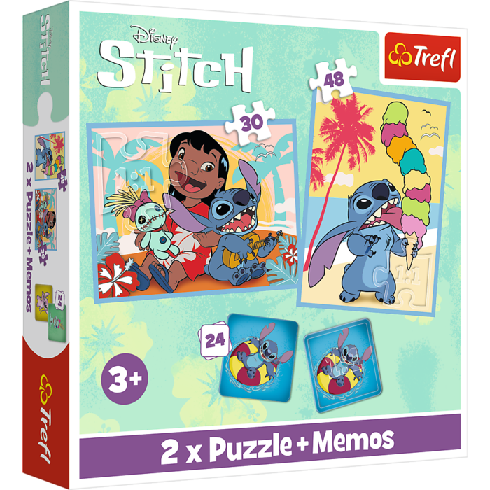 TREFL DISNEY STITCH Puzles komplekts 30