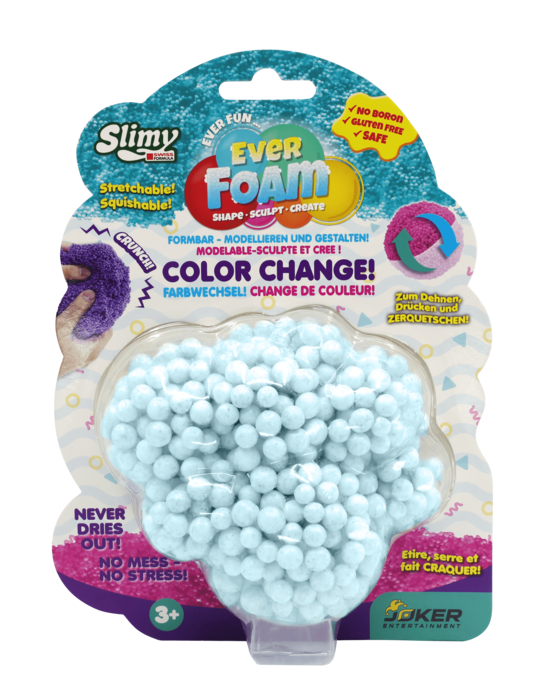 SLIMY Ever-Foam Krāsu mainošā rotaļu masa