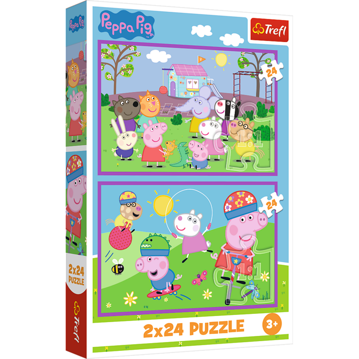 TREFL PEPPA PIG Puzļu komplekts Pepas