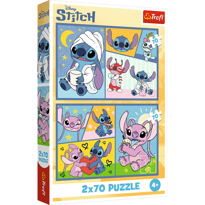 TREFL DISNEY STITCH Pužļu komplekts, 2x70