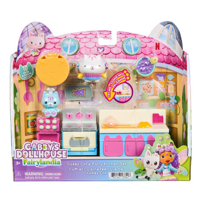GABBY´S DOLLHOUSE Fairyriffic mēbeļu rotaļu komplekts
