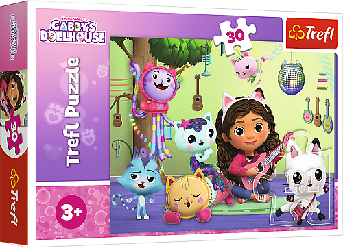 TREFL GABBY´S DOLLHOUSE Puzle, 30 gab