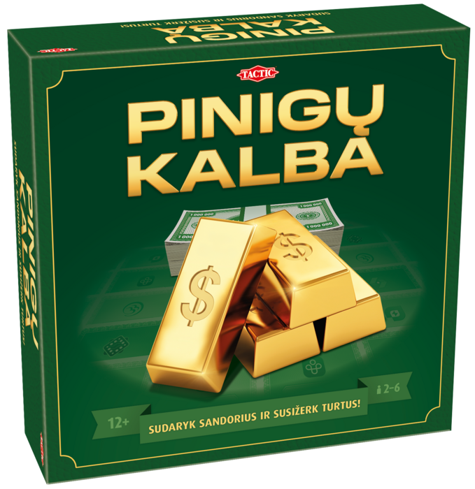 TACTIC Boardgame Money Talks (in Lithuanian
