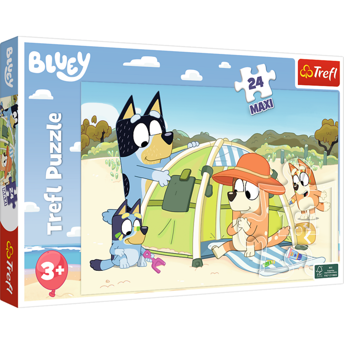 TREFL BLUEY Maxi puzle, 24 gab