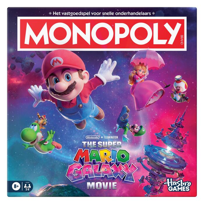MONOPOLY Galda spēle Super Mario (In