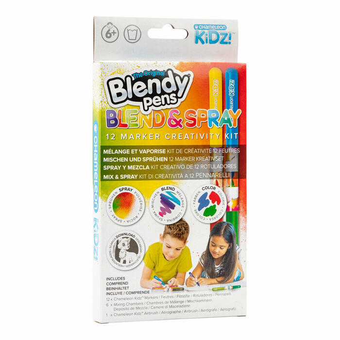 BLENDY PENS Комплект Blend and Spray, 12 маркеров (CK1602F)