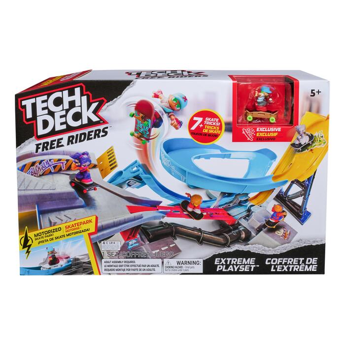 TECH DECK Free Riders Extreme pirkstu
