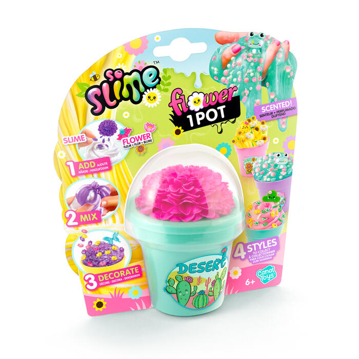 SO SLIME Slime gatavošanas komplekts Puķu