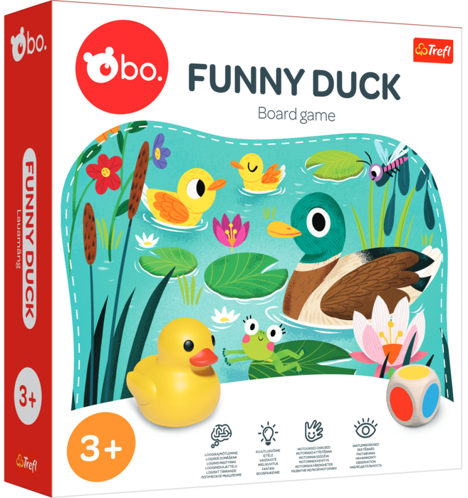 bo. Galda spēle "Funny Duck" (2341ML)