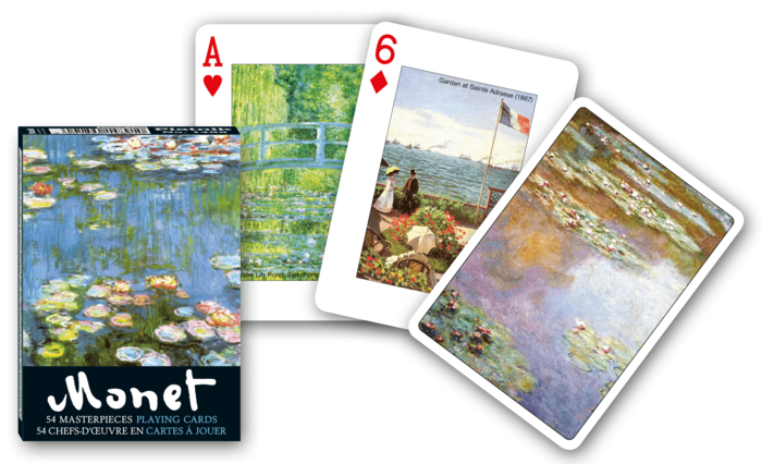 PIATNIK Spēļu kārtis Monet (1489P)
