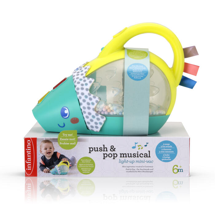 INFANTINO Push & pop Muzikālais mini
