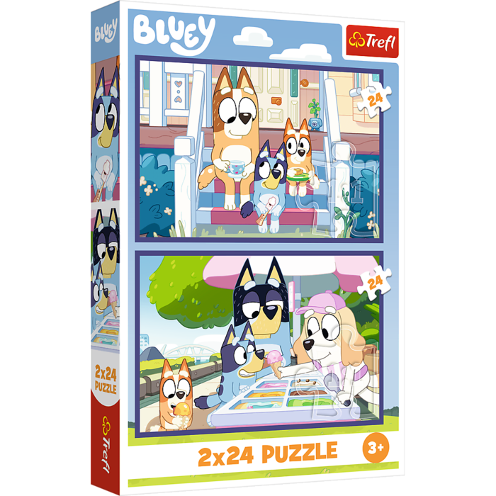 TREFL BLUEY Pužļu komplekts Jautrā Bluey