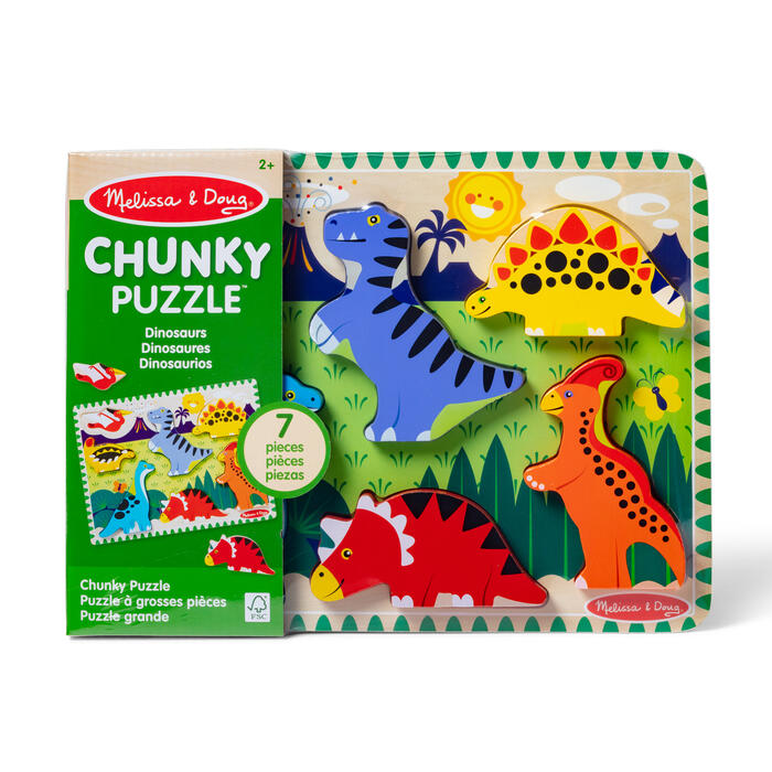MELISSA & DOUG Dinozauru puzle ar