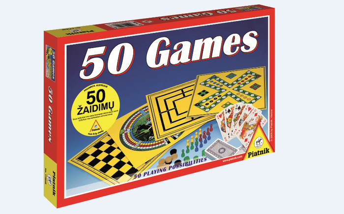 PIATNIK Board game set 50 Games