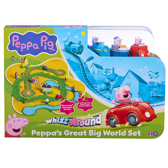 PEPPA PIG Whizz Around Peppas pasaules