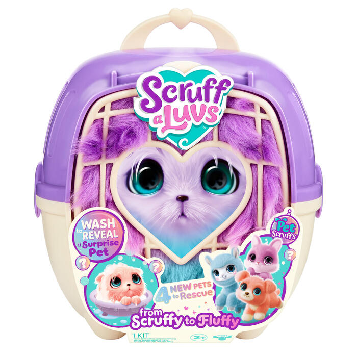 SCRUFF-A-LUVS Plīša mājdzīvnieks, 19 cm (30190)