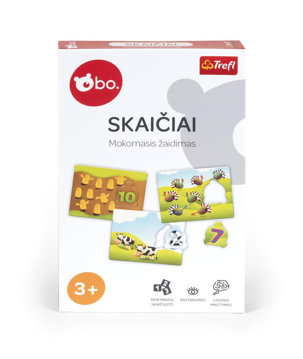 Bo. Educational Board game "Numbers"