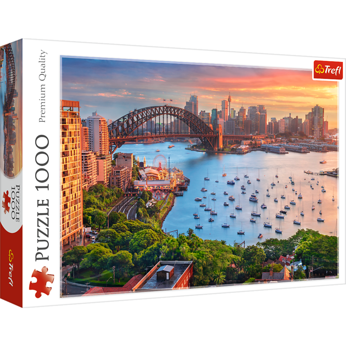 TREFL PUZZLES TREFL Puzle Sidneja, 1000