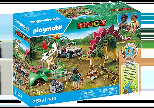 PLAYMOBIL DINO Pētniecības nometne ar dinozauriem 71523 (71523P)