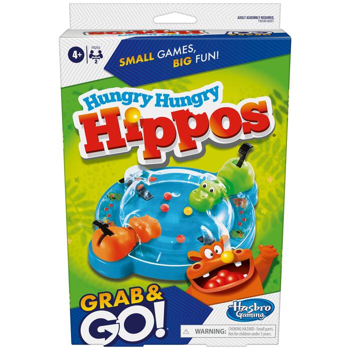 HASBRO GAMING Ceļojumu spēle Hungry Hungry