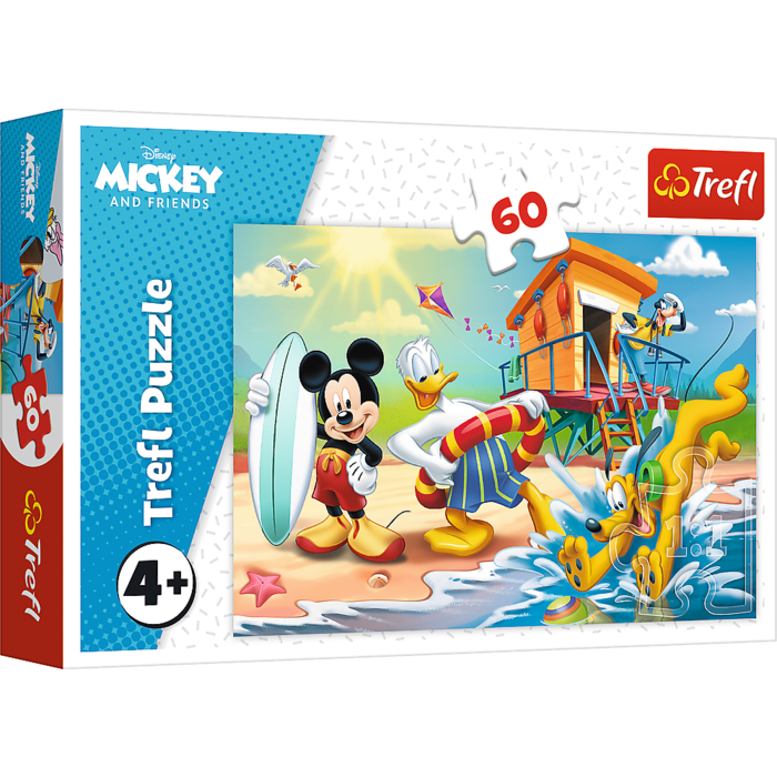 TREFL DISNEY Puzle Mikijs, 60 gab