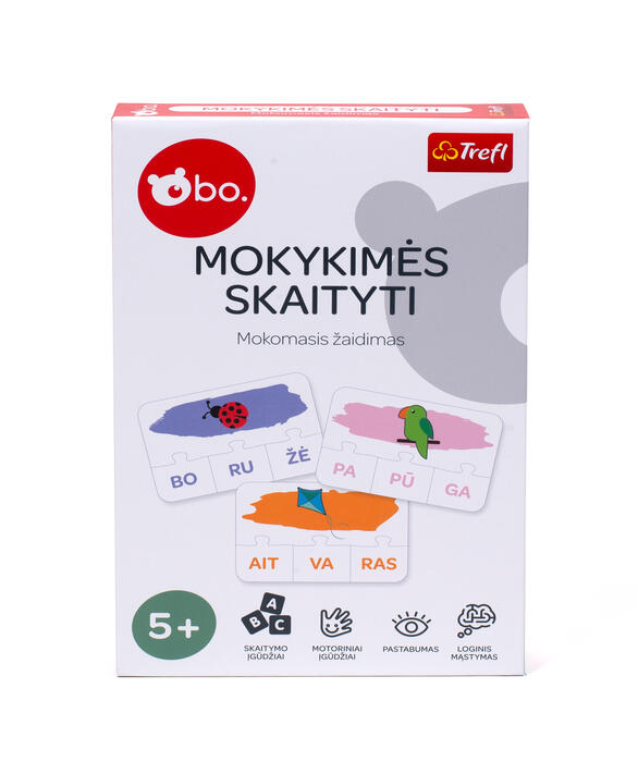 Bo. educational board game "Syllables"