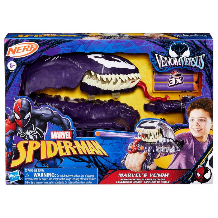 SPIDER-MAN Rotaļu komplekts Venom verse Nerf