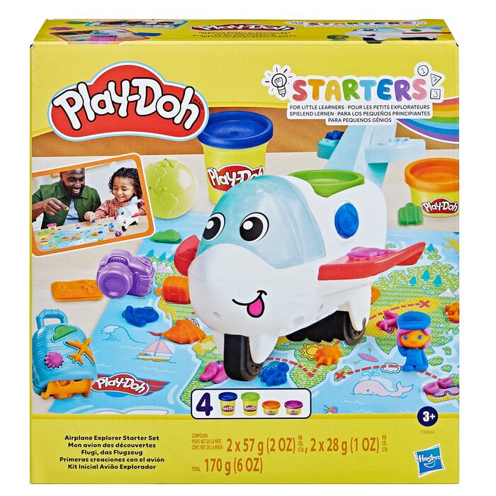 PLAY-DOH Rotaļu komplekts Izpētes lidmašīna (F8804)