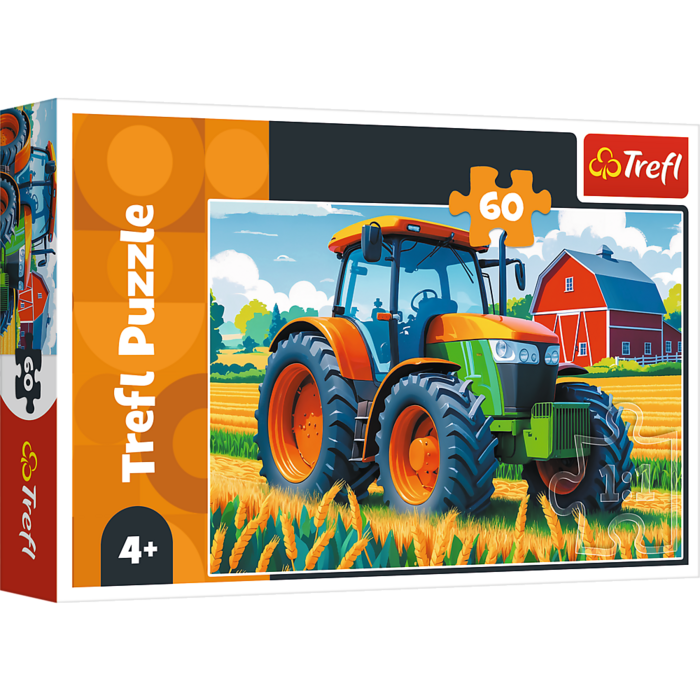 TREFL Puzle traktors, 60 gab. (16492T)