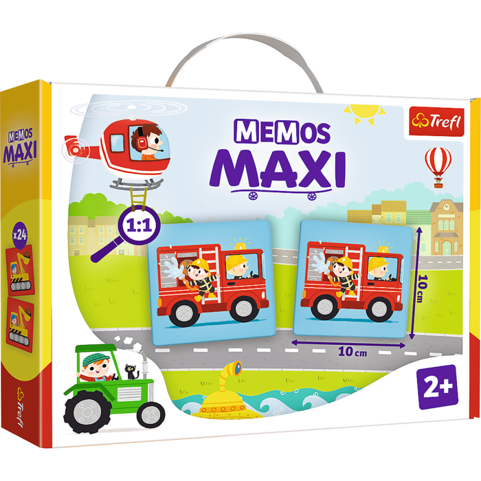 TREFL GAMES TREFL Memo Maxi Transports
