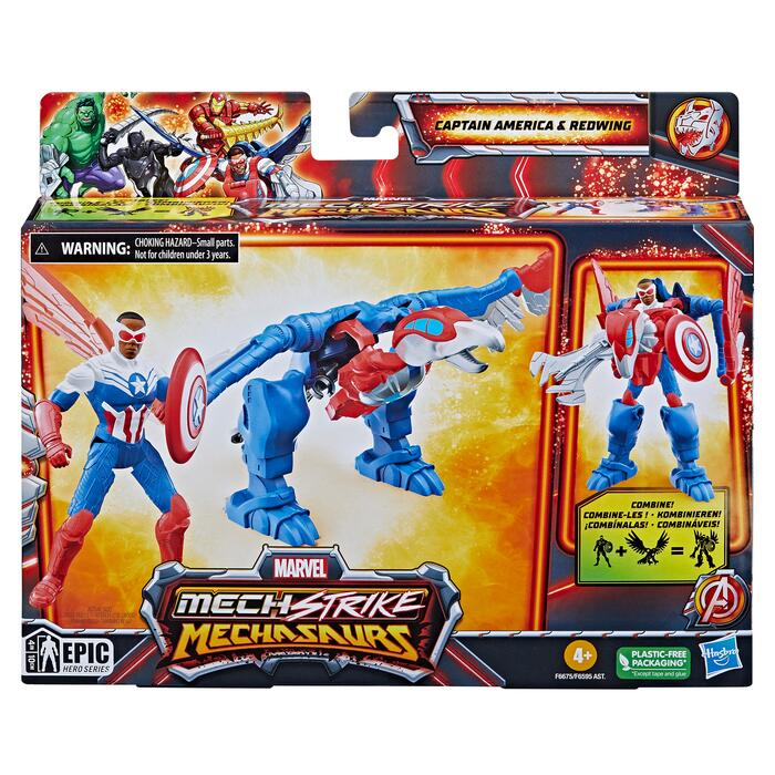 MARVEL Mech Strike 3.0 Игровой набор Mech Suit, 10 см (F6595)