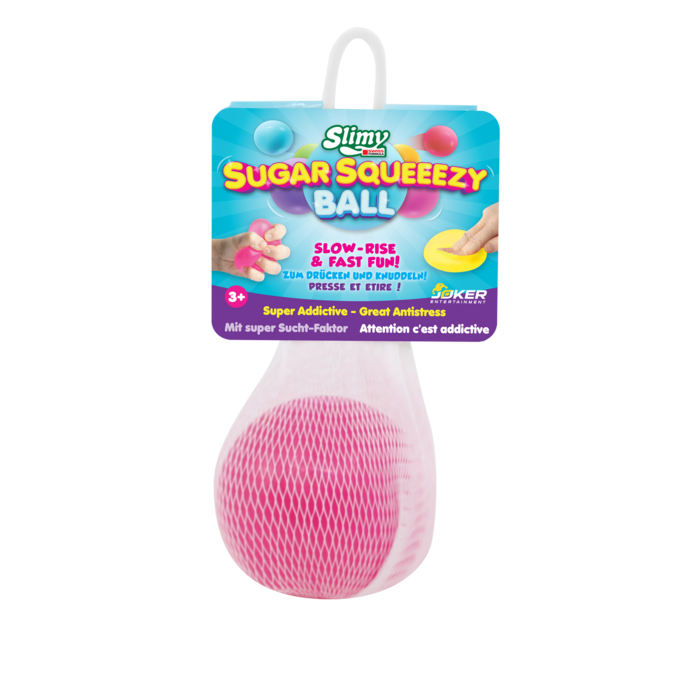 SLIMY Mini Sugar Squeeezy Ball, сахарный мячик (32110S)