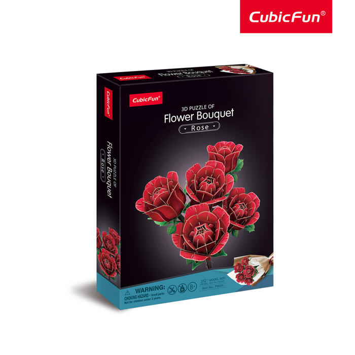 CUBICFUN 3D пазл «Букет цветов – розы» (P865H)